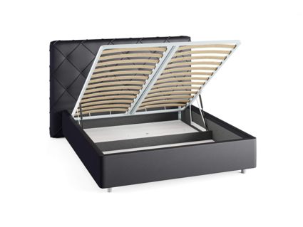 Кровать Сонум Manhattan Вельвет Латте (с подъемным механизмом) 180х190