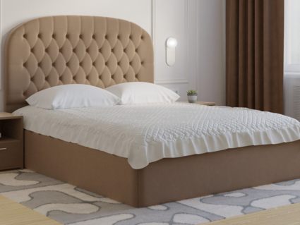 Кровать Lonax Венеция велюр Dolly-13 (с основанием) 140х190