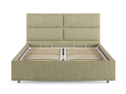 Кровать Сонум Omega Кашемир Бежевый (с подъемным механизмом) 80х190