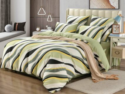 Комплект постельного белья Софи де Марко Антей (зеленый) Евро