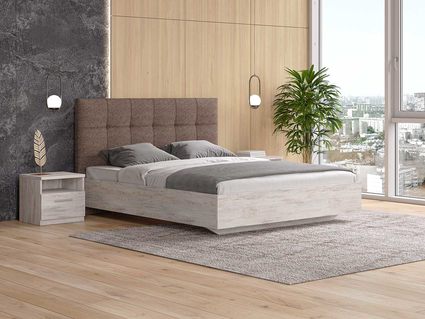 Кровать Сонум Vena Ясмунд + Кашемир Бежевый 140х200