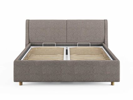 Кровать Сонум Barcelona Кашемир Бежевый (с подъемным механизмом) 90х190