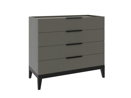 Комод Rivi Goodman (широкий) Серый графит/венге 50х110