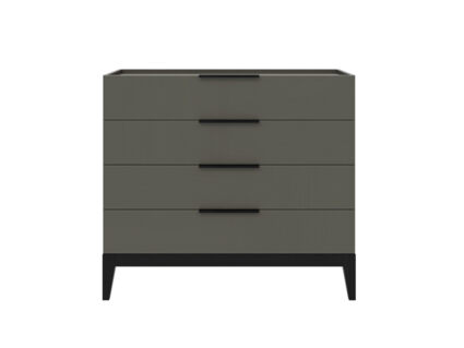 Комод Rivi Goodman (широкий) Серый графит/венге 50х110