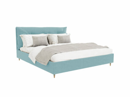Кровать Beautyson Doris велюр Formula 692 мятный 200х200