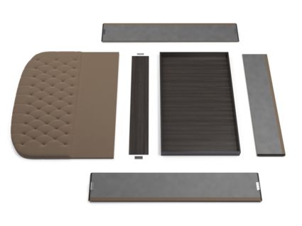 Кровать Lonax Венеция велюр Dolly-1 (с подъемным механизмом) 200х190