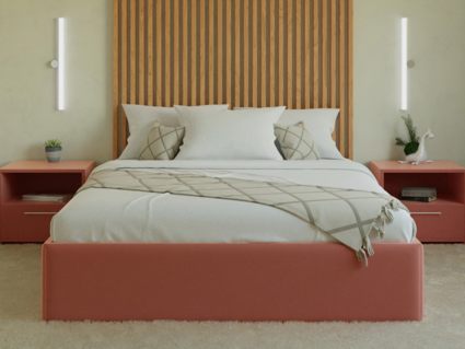 Кровать Lonax Белла велюр Dolly-13 (с подъемным механизмом) 160х190