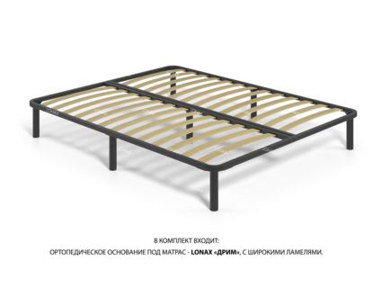 Кровать Lonax Марселла велюр Dolly-8 (с основанием) 140х200