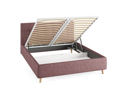 Кровать Сонум Bella Рогожка Льняная (с подъемным механизмом) 200х190