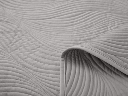 Покрывало Софи де Марко Жизель (светло-серое) 240х260