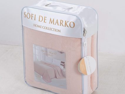 Плед Софи де Марко Стелла (персик) 220х240