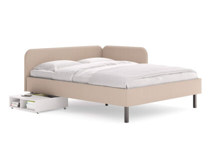 Тумба Сонум выкатная белая 60х61