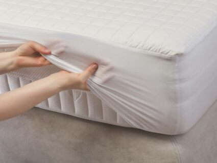 Наматрасник German Grass MATTRESS COTTON DRYSOFT GRASS непромокаемый с юбкой 130