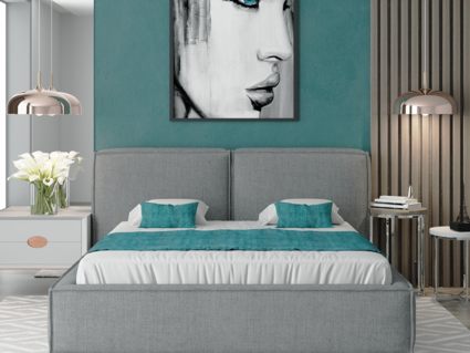 Кровать Nuvola Verde Bravo 28 (с подъемным механизмом) 140х200