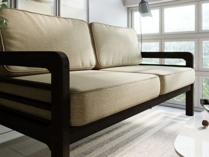 Диван Арско Бергер трехместный бежевый