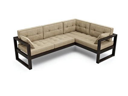 Диван Арско Астер угловой трехместный бежевый Длина 220 см