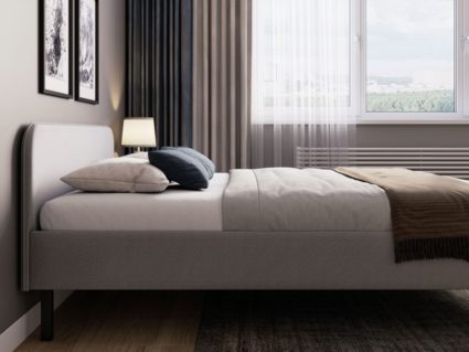 Кровать Сонум Hanna Багама бежевый 140х200