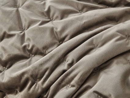 Покрывало Софи де Марко Лея (светло серое) 240х260