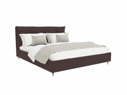Кровать Beautyson Doris велюр Formula 238 коричневый 200х200