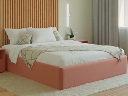 Кровать Lonax Белла велюр Dolly-17 (с подъемным механизмом) 140х200