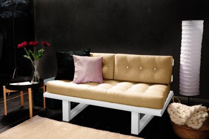 Диван Арско Торн-М двухместный бежевый Длина 140 см