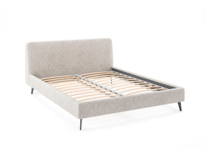 Кровать Сонум Boston Кашемир светло-серый 160х190