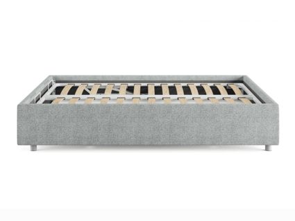 Кровать Сонум Scandinavia Экокожа Белая 200х200