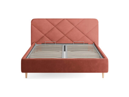 Кровать Сонум Taylor Рогожка деним (с подъемным механизмом)