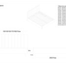 Кровать Димакс Лероса Крем 120х190