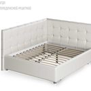 Кровать Nuvola Sabina угловая Velutto 14 120х190