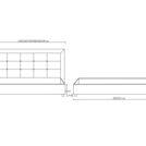 Кровать Димакс Норма + Крем 180х190
