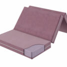 Футон DreamLine Eco (велюр бледно-розовый) 140х190