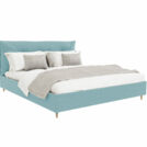 Кровать Beautyson Doris велюр Formula 692 мятный 200х200