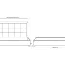 Кровать Димакс Испаньола Крем 180х190