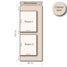 Кровать Mr.Mattress Site Box велюр Toffee 140х195